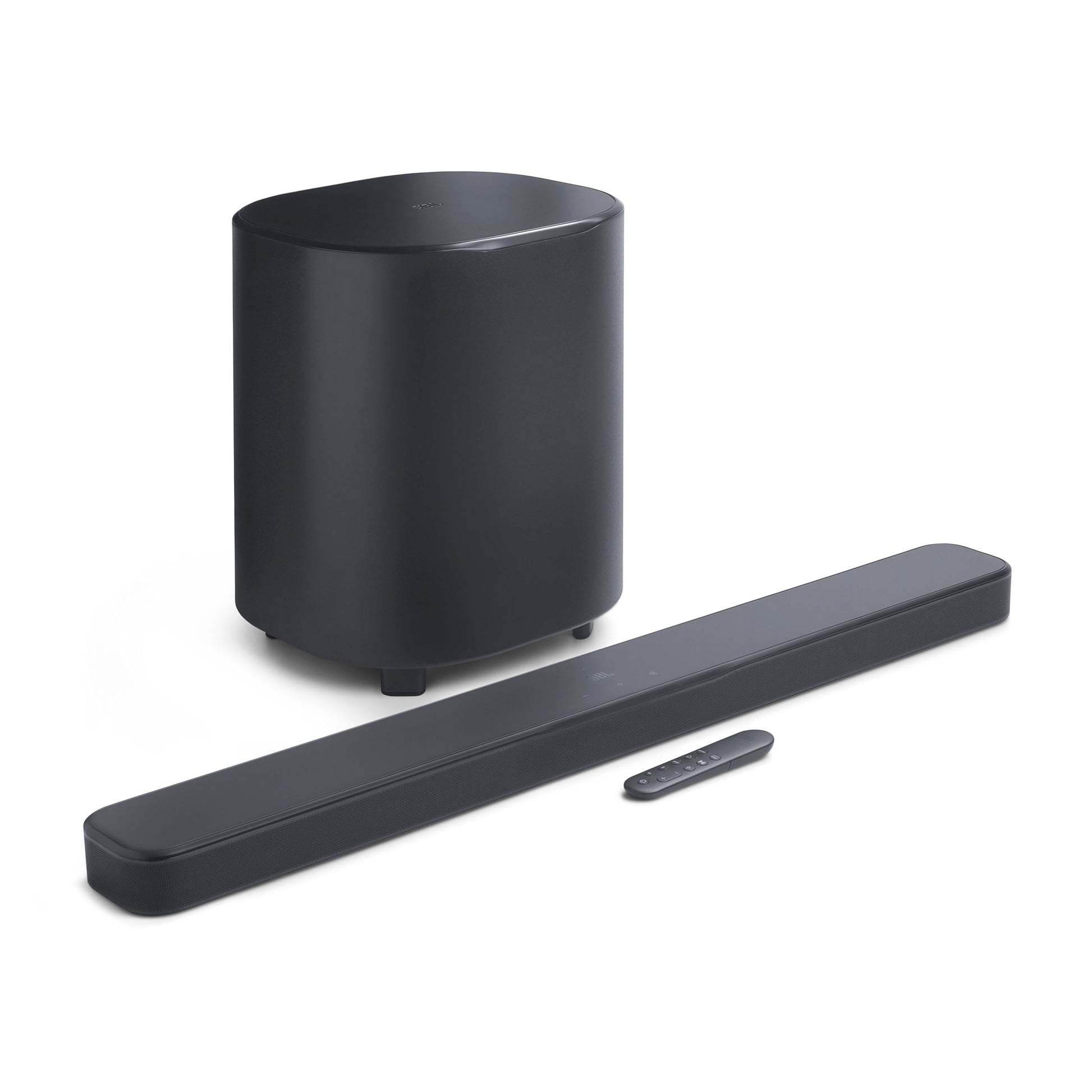 JBL Bar 500MK2-5.1 Channel soundbar System with Dolby Atmos, MultiBeam 3.0 & PureVoice 2.0, 750W with 10" Sub, Easy Sound Calibration, and Works with Voice Assistant-Enabled Speakers (Black) JBL