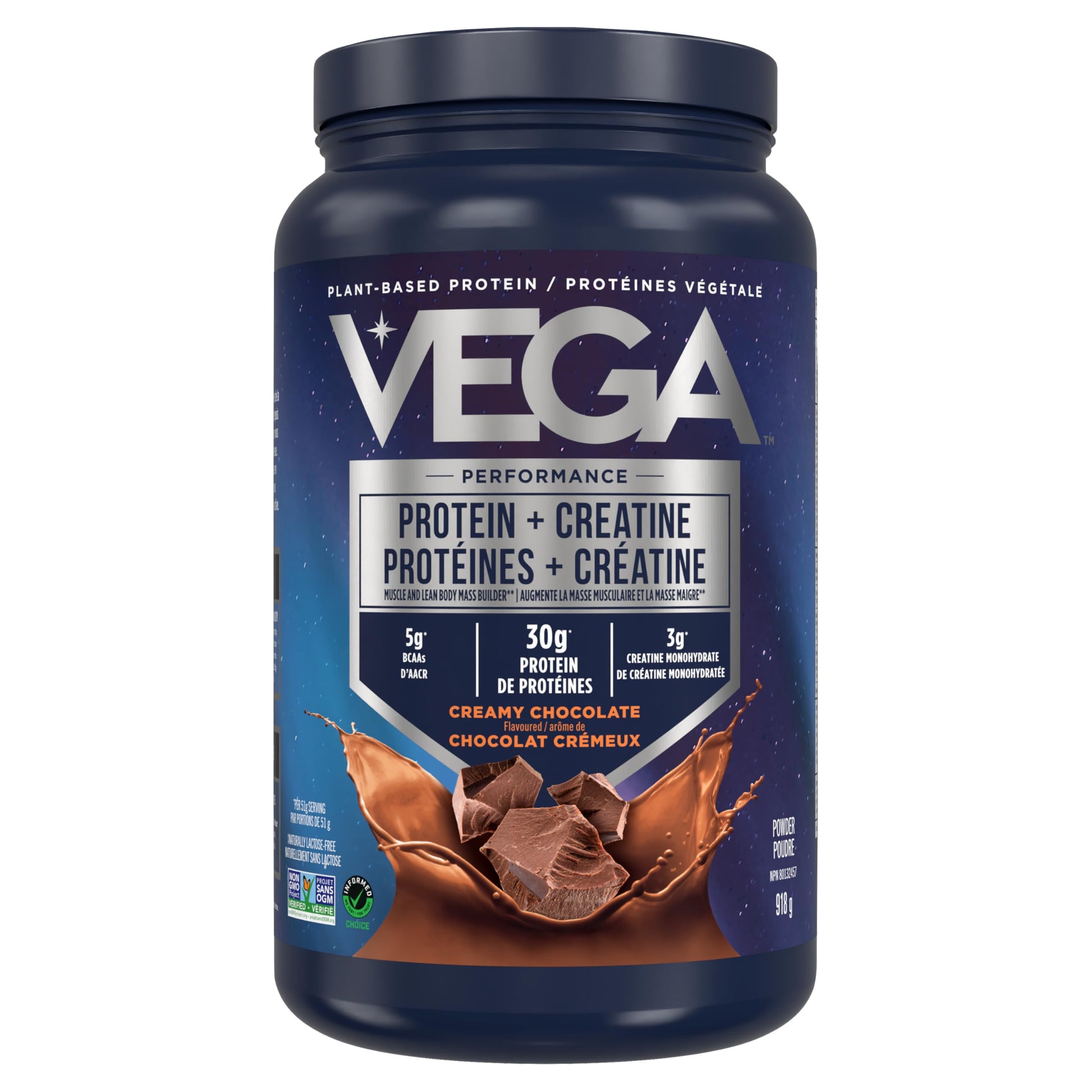 Vega Protein + Creatine Chocolate (918g)
