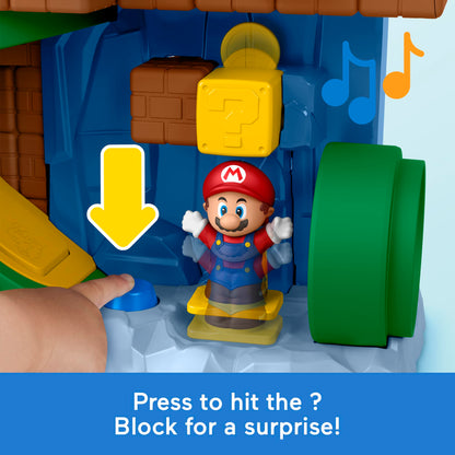 Fisher-Price Little People Toddler Toy My Mario Adventure Playset with Music Sounds & Figures, Preschool Kids Ages 18+ Months 🍁 All In One Marketplace Canada