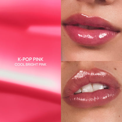 LANEIGE JuicePop Box Lip Tint | Long-Lasting Hydrating Lightweight Tint | Buildable Juicy Color & Nourishing Shine | K-Beauty Lip Essential for Long-Lasting Comfort, K-Pop Pink LANEIGE