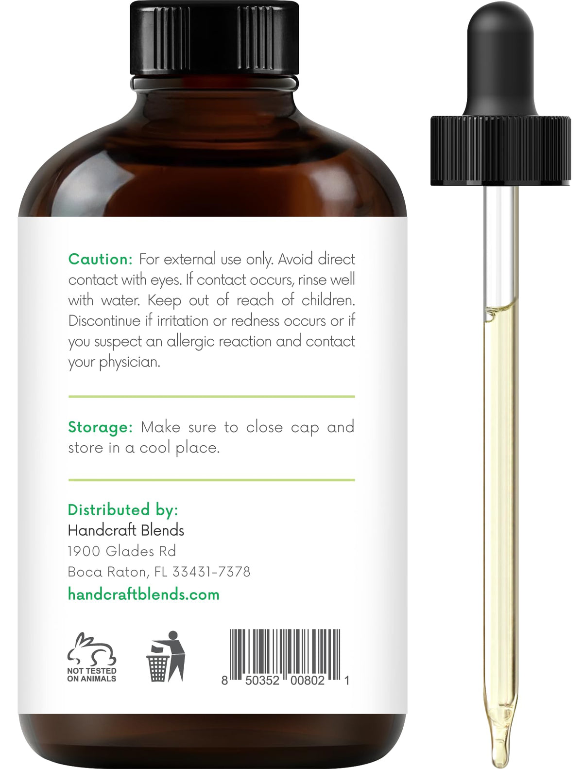 Handcraft Blends Peppermint Essential Oil - Huge 118 ml 🍁 All In One Marketplace Canada