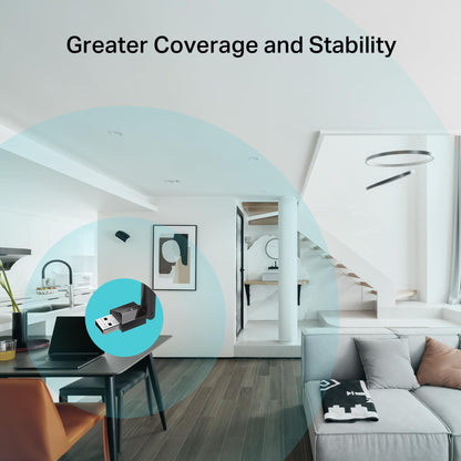 TP-Link USB Bluetooth Adapter for PC, Bluetooth 5.3 Dongle (UB500 Plus) - Long Range, Adjustable Antenna, Supports Windows 11/10/8.1/7 for Desktop, Laptop, Mouse, Keyboard, and More. 🍁 All In One Marketplace Canada
