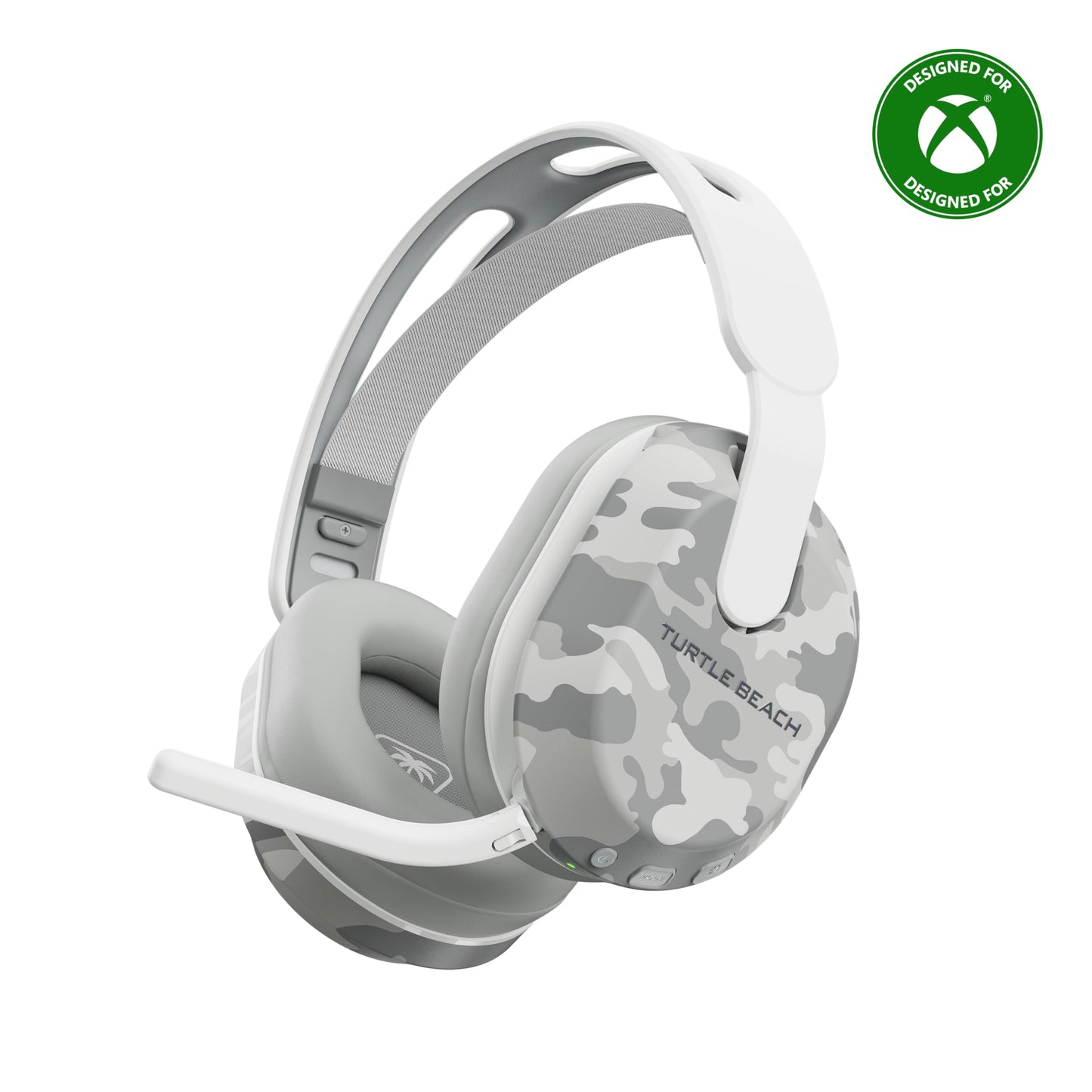 Turtle Beach Stealth 500 Wireless Gaming Headset Licensed for Xbox Series X|S, Compatible with Xbox One, Bluetooth, PC, Mobile, 40 Hr Battery, Memory Foam Cushions, Flip-to-Mute Mic – Arctic Camo