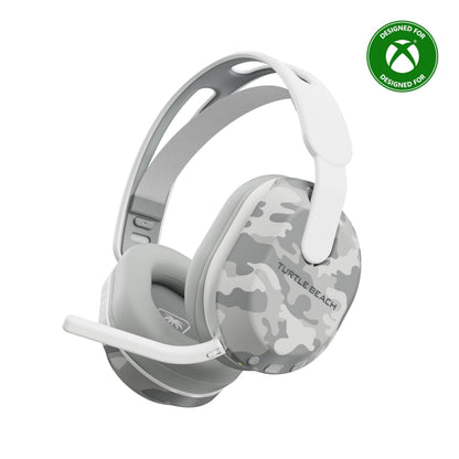 Turtle Beach Stealth 500 Wireless Gaming Headset Licensed for Xbox Series X|S, Compatible with Xbox One, Bluetooth, PC, Mobile, 40 Hr Battery, Memory Foam Cushions, Flip-to-Mute Mic – Arctic Camo
