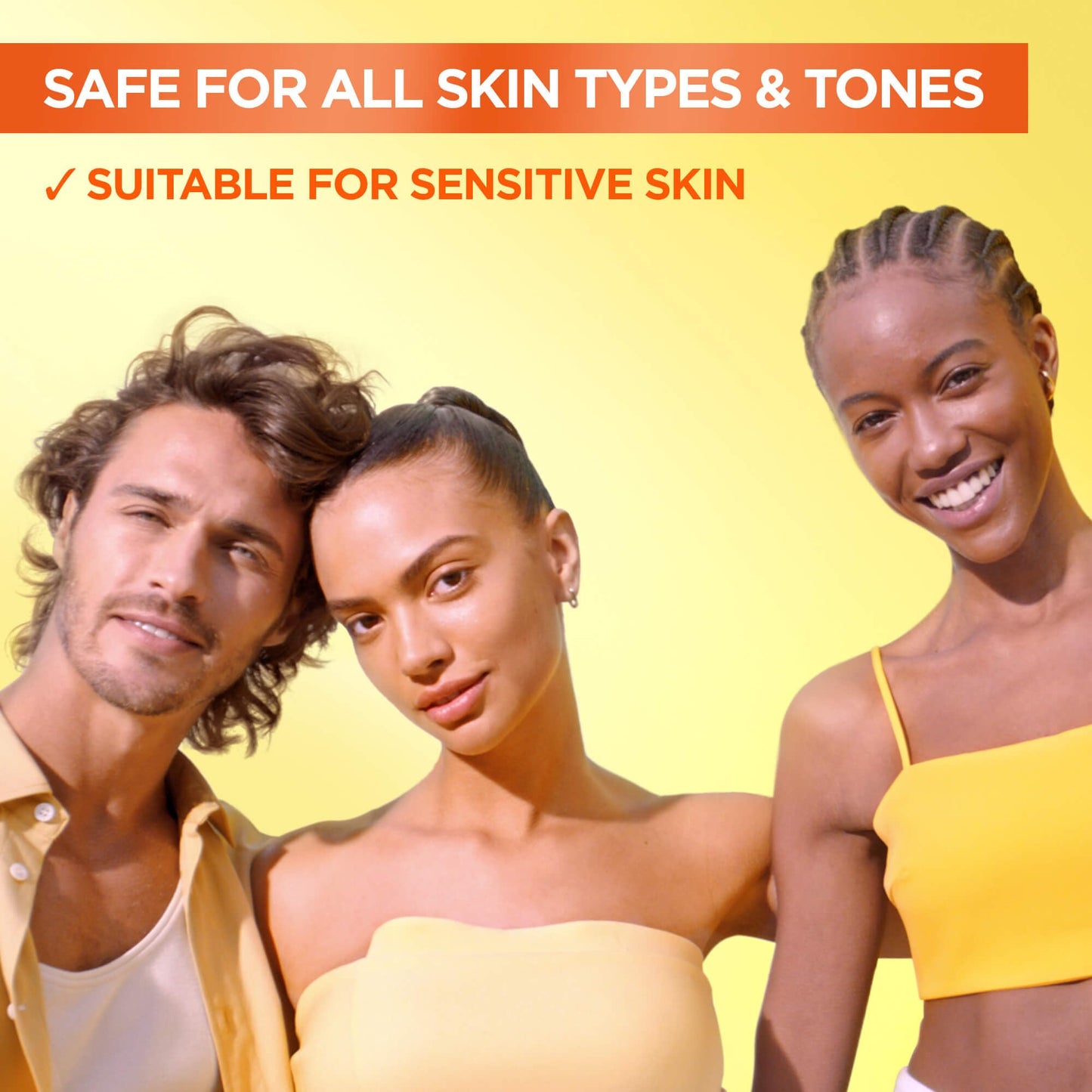 Garnier Vitamin C Daily UV Sunscreen Moisturizer SPF 50+, Brightening Glow Fluid for All Skin Tones, 50 mL