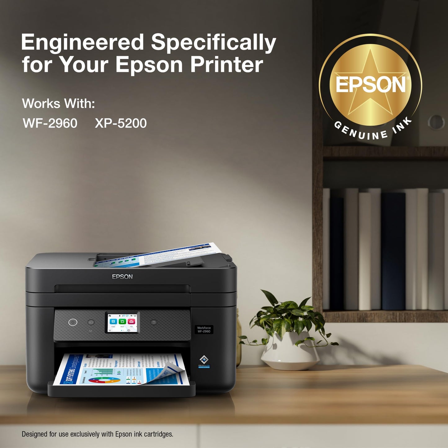 Epson 222 Genuine Ink Cartridge Black and Color Combo Pack T222120-BCS Epson