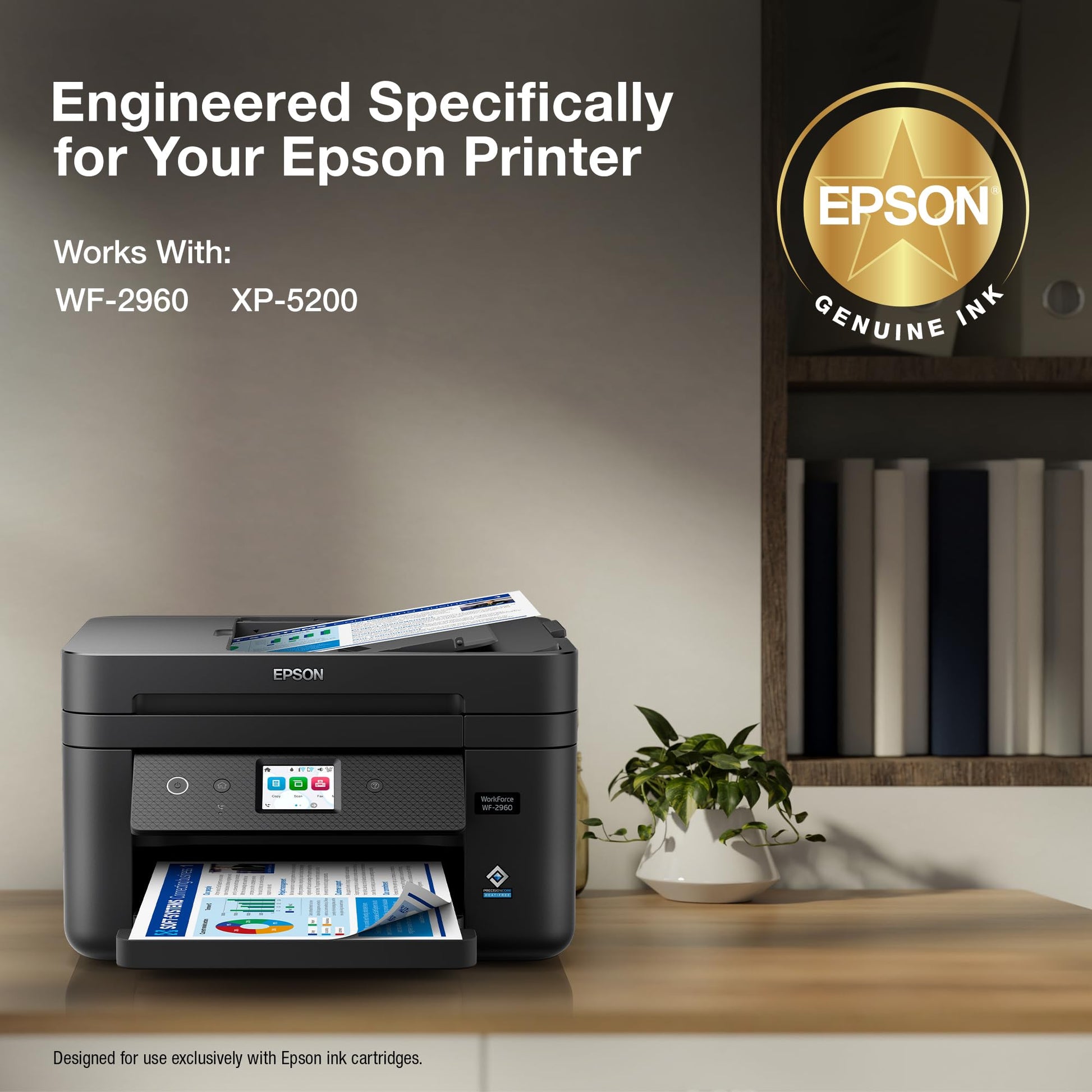 Epson 222 Genuine Ink Cartridge Black and Color Combo Pack T222120-BCS Epson