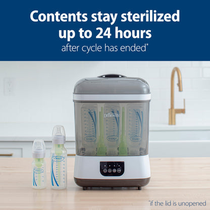 Dr. Brown’s All-in-One Sterilizer and Dryer for Baby Bottles, Parts & Other Newborn Essentials