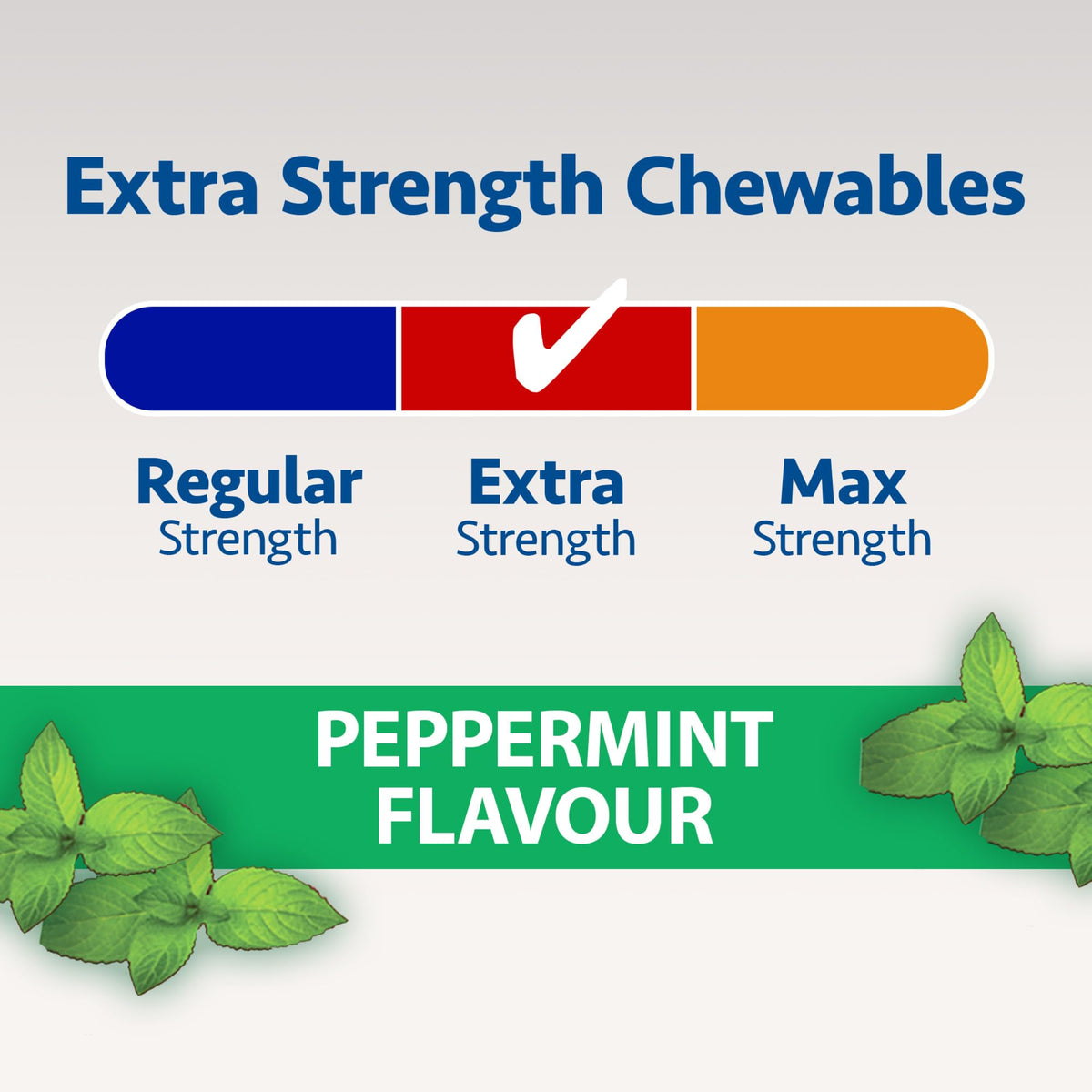 Gaviscon Extra Strength Tablets - 60 Count - Chewable Foaming Antacid Tablets for Day and Night Heartburn Relief, Acid Reflux and GERD Relief, Cooling & Refreshing Peppermint - Free of Aluminum, Lactose and Gluten 🍁 All In One Marketplace Canada