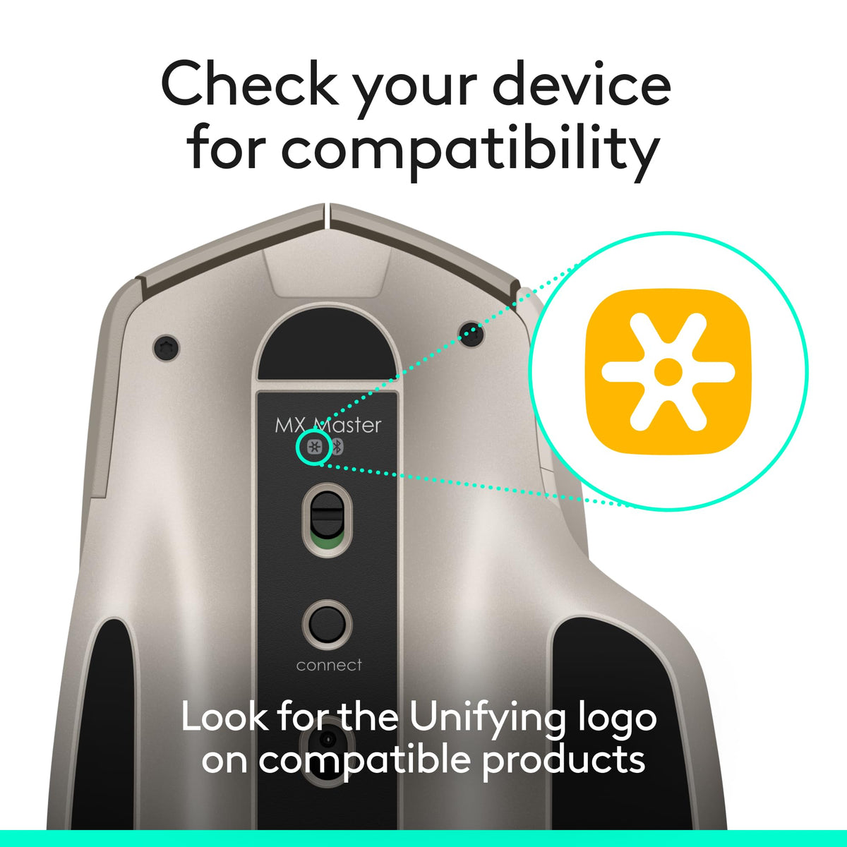 Logitech USB Unifying Receiver 2.4 GHz Wireless Technology - Black