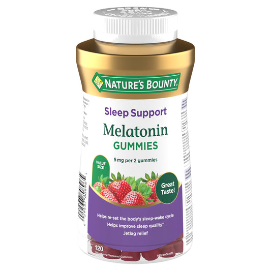 NATURE'S BOUNTY Melatonin, 2.5mg, Re-Sets the Body's Sleep Cycle & Improve Sleep Quality, 300 g - Available at All In One Marketplace Canada