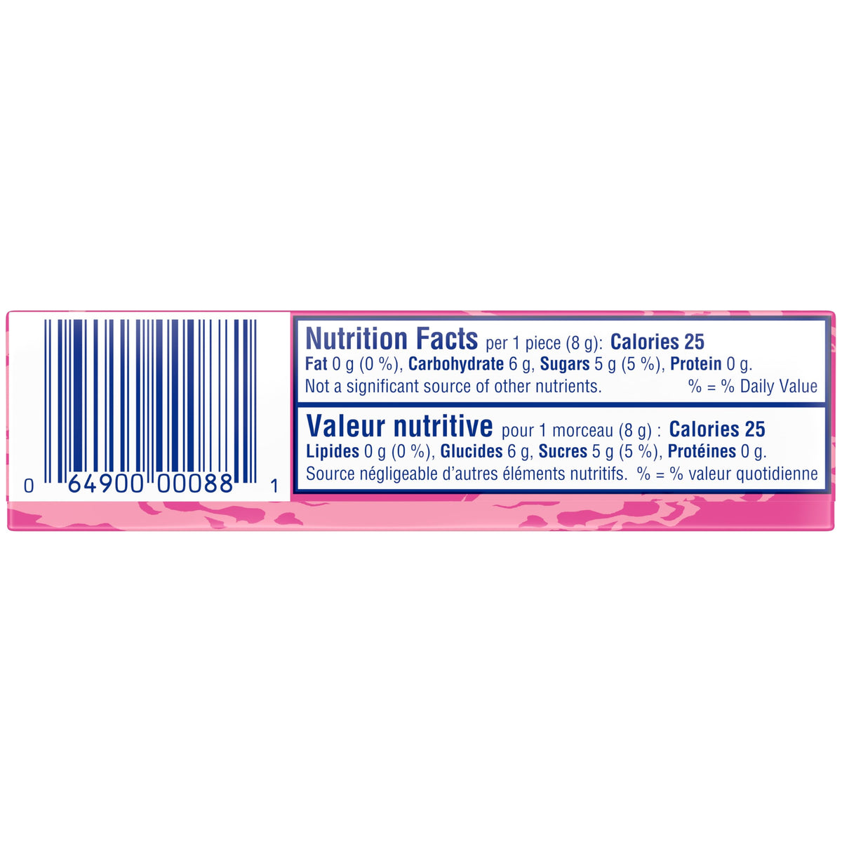 HUBBA BUBBA, Outrageous Original Flavoured Bubble Gum, 5 Pieces, 18 Packs