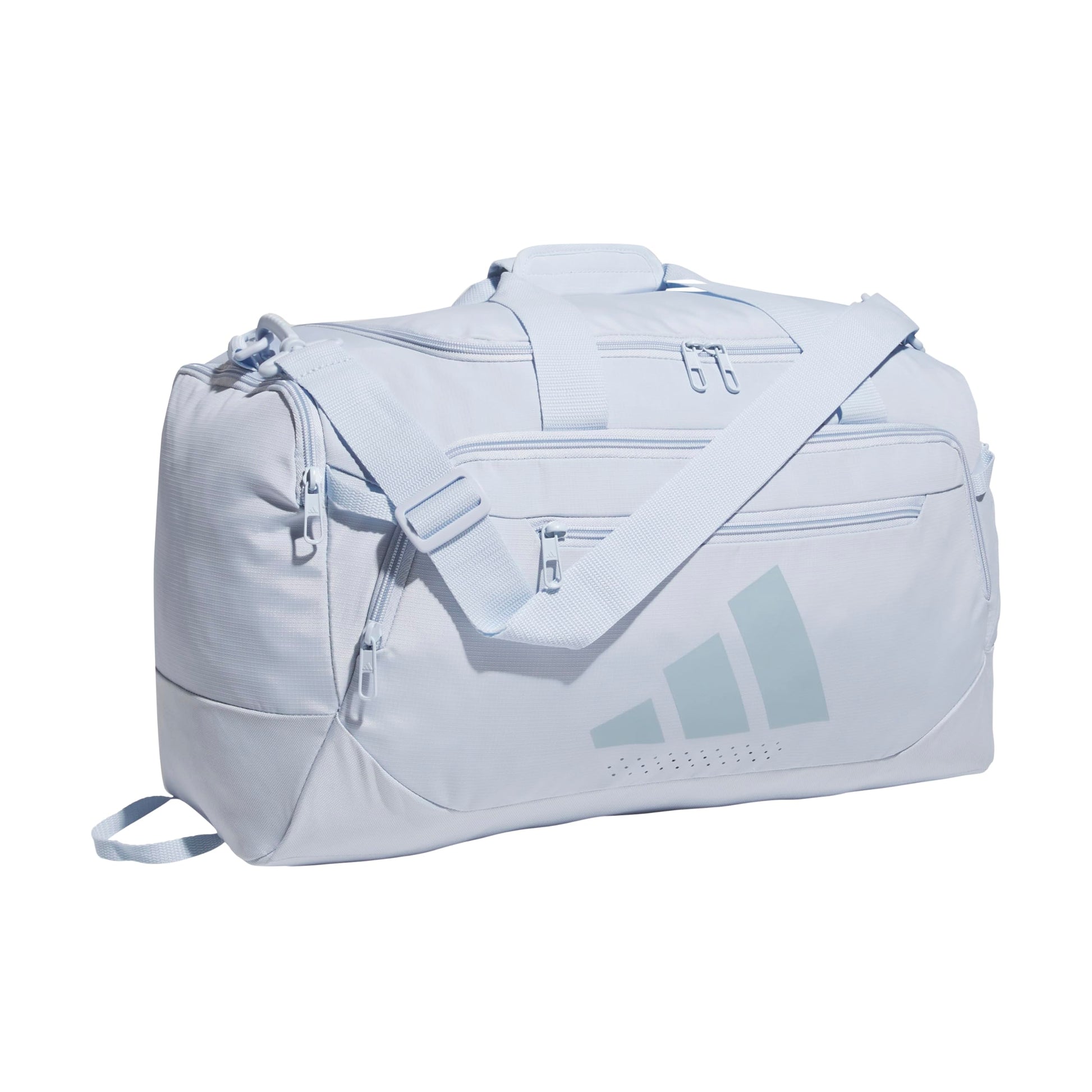 Adidas Unisex-Adult Defender 5 Small Duffel Bag, Crystal Sky/Wonder Blue, One Size Fits All adidas