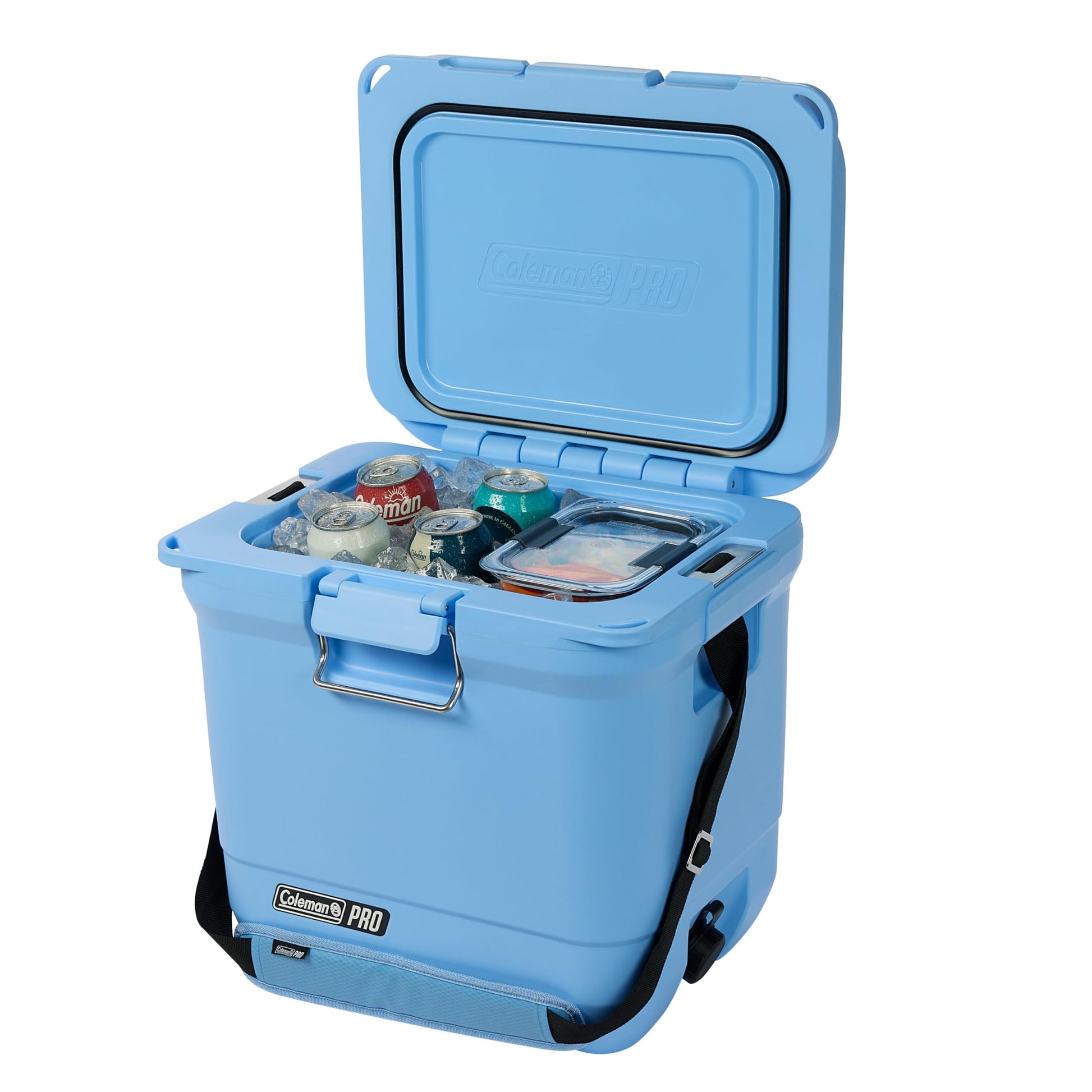 Coleman Pro 25-Quart Premium Hard Cooler, Heavy-Duty Ultra-Light Portable Cooler, Extra-Thick Insulation Keeps Ice up to 3 Days, 36-Can Capacity Coleman
