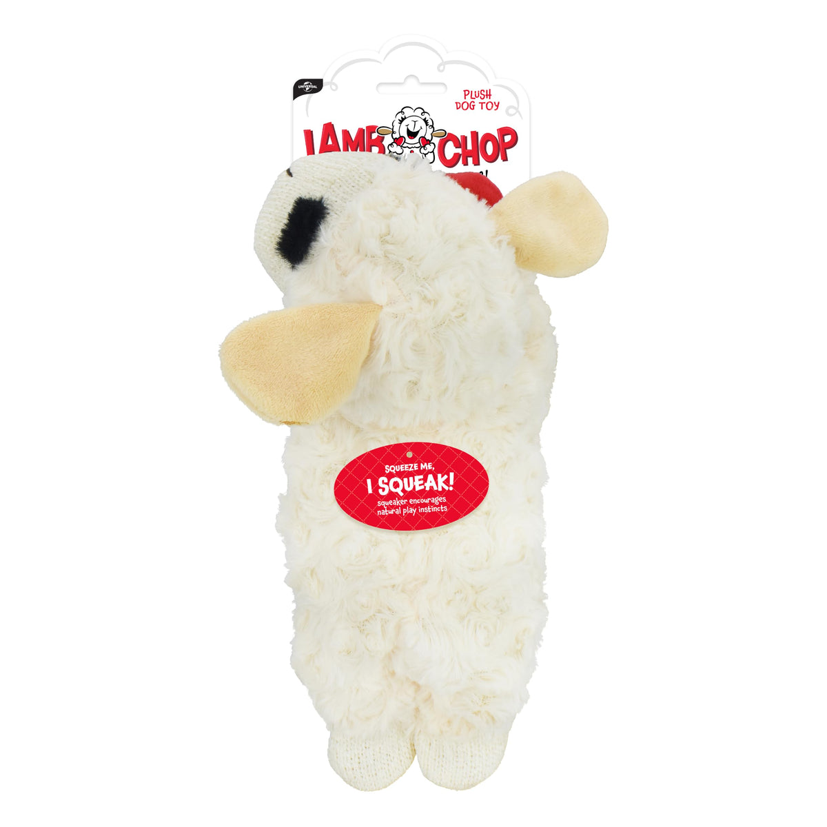 MultiPet MU48375 Plush Dog Toy, Lambchop, 10'', White