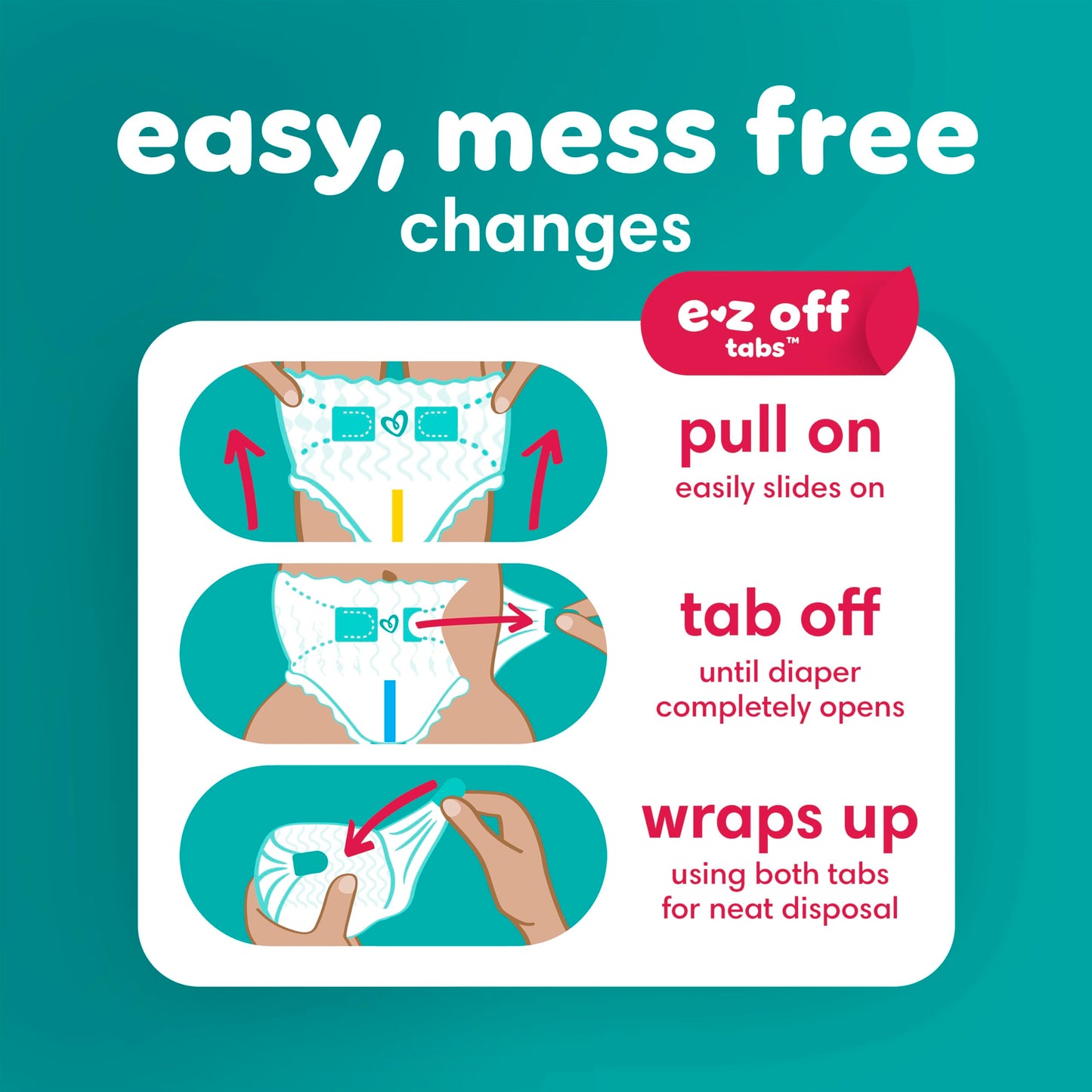 Pampers Diapers - Cruisers 360 degrees - Size 5, 56 Count, up to 100% Leakproof Fit, Designed for Active Babies, Pull On Diaper, EZ Off Tabs Designed for Easy Changes 🍁 All In One Marketplace Canada