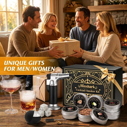 Christmas Stocking Stuffers Gifts for Men, Whisky Smoker Kit, No Butane 🍁 All In One Marketplace Canada