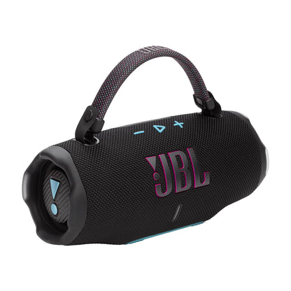 JBL Charge 6 - Portable Waterproof & Drop-Proof Bluetooth Speaker, Bold Pro Sound with AI Sound Boost, 28Hrs of Playtime, Built-in powerbank & Comes with a Sturdy/Removable Carrying Strap (Orange)
