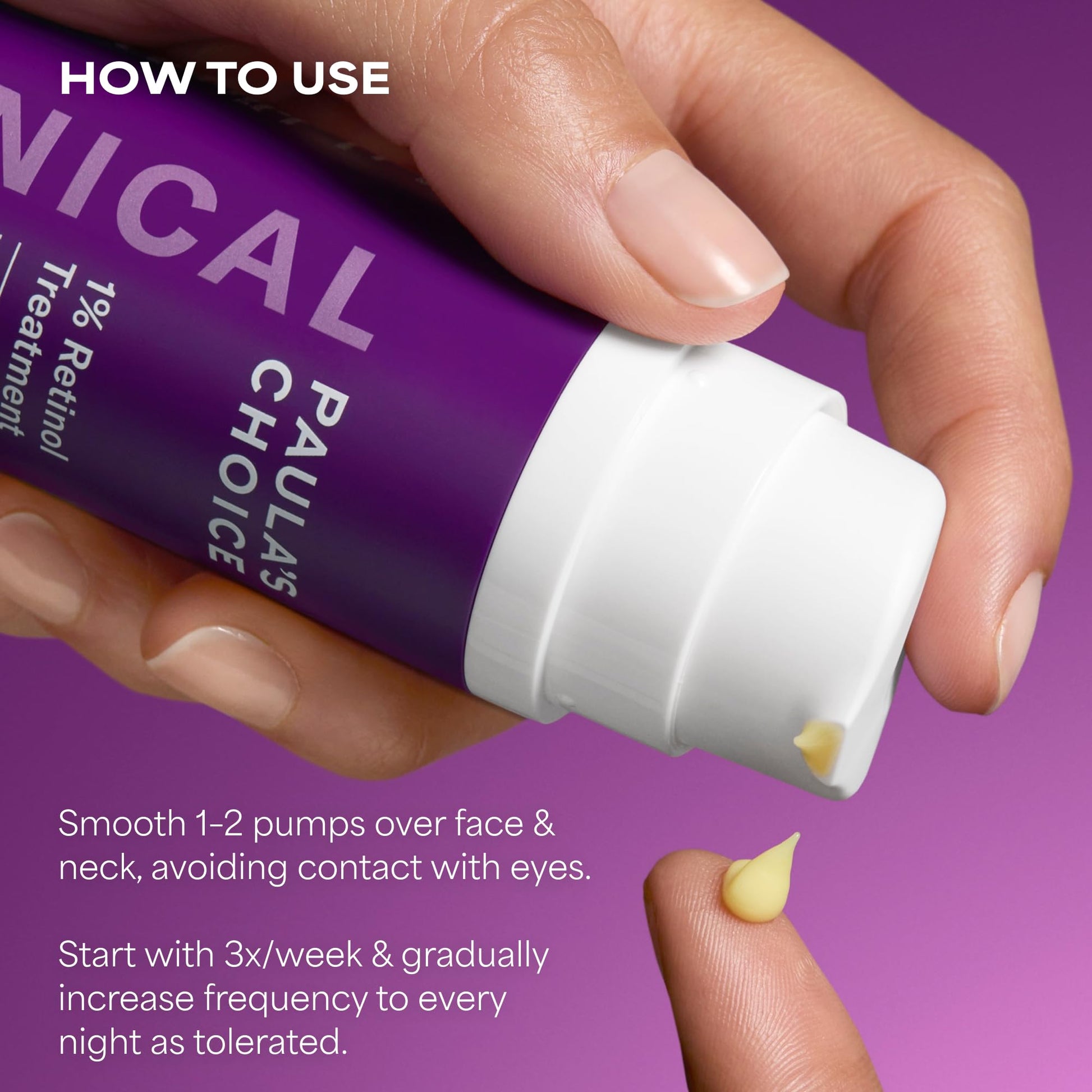 Paula's Choice CLINICAL 1% Retinol Treatment Cream with Peptides, Vitamin C & Licorice Extract, Anti-Aging Treatment for Wrinkles & Loss of Firmness, Fragrance-Free, 30 mL - Available at All In One Marketplace Canada