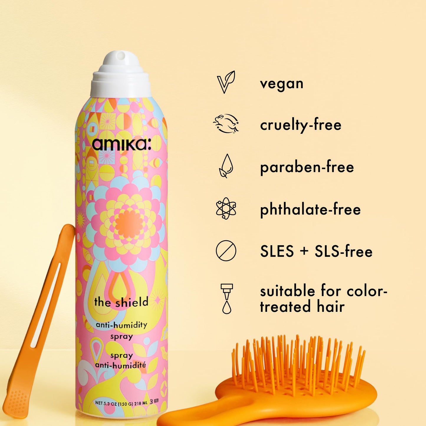 amika THE SHIELD anti-humidity spray Amika