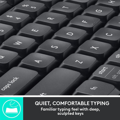 Logitech MK850 Performance Wireless Keyboard and Mouse Combo - Graphite