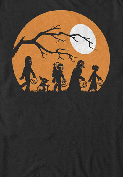 Star Wars Licensed Halloween The Haunt Men's Tee, Black, 3X-Large