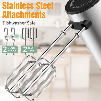 600W Powerful Hand Mixer Electric 10 Speed Powerful with Turbo 🍁 All In One Marketplace Canada