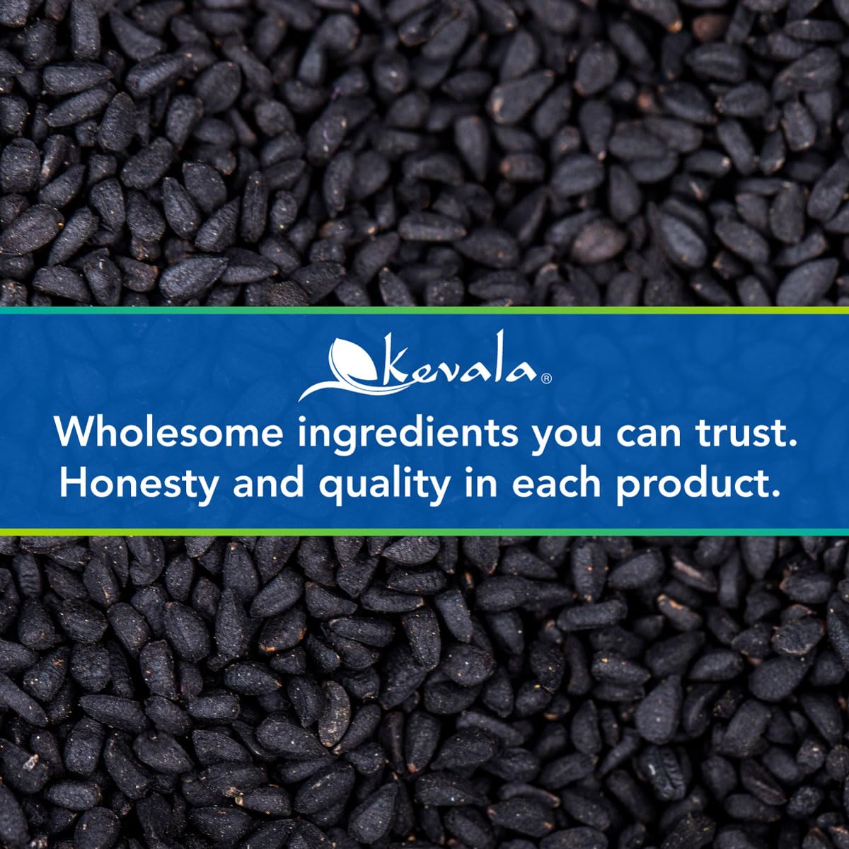 Kevala Organic Black Cumin Seeds (Nigella Sativa) – 2 lb Resealable Pouch