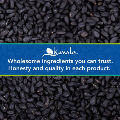 Kevala Organic Black Cumin Seeds (Nigella Sativa) – 2 lb Resealable Pouch