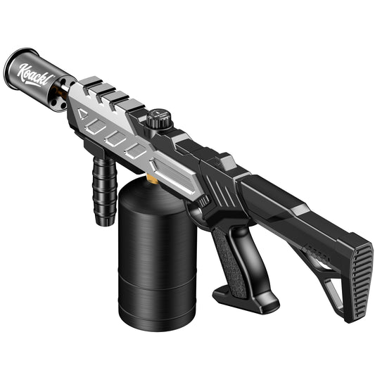 Powerful Propane Torch Gun, Blow Torch with Adjustable Flame, Flamethrower Kitchen Torch Gun Gas Welding Kits for Outdoor BBQ, Searing Steak, Camping & Charcoal Torch Lighter(Tank Not Included) - Available at All In One Marketplace Canada