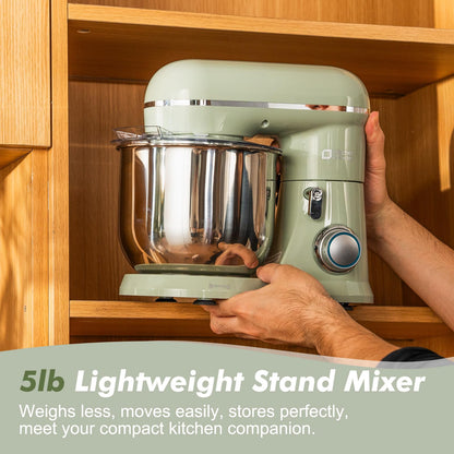 Kitchen in the Box Mini 3.5 QT, 10-Speed Tilt-Head Stand Mixer(Green) 🍁 All In One Marketplace Canada