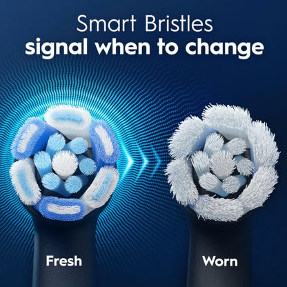 Oral-B iO Genuine Replacement Brush Heads, Black, 4ct Ultimate Clean + 1ct Gentle Care, 15 Month Supply, Compatible Exclusively with Oral-B iO Electric Toothbrushes, Not Compatible with any Other Series Including: Pro, Vitality, Smart, or Genius - Available at All In One Marketplace Canada