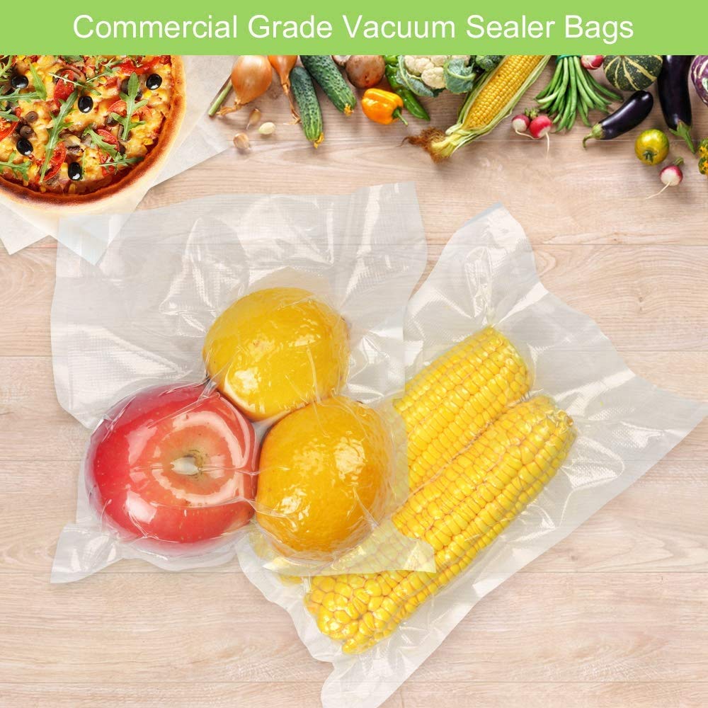Accenter Vacuum Sealer Bags 100 Quart 8x12 Inch Commercial Grade Food Saver Bags, Seal a Meal, BPA Free, Heavy Duty, Perfect for vac storage, Meal Prep or Sous Vide (8"x12") - Available at All In One Marketplace Canada