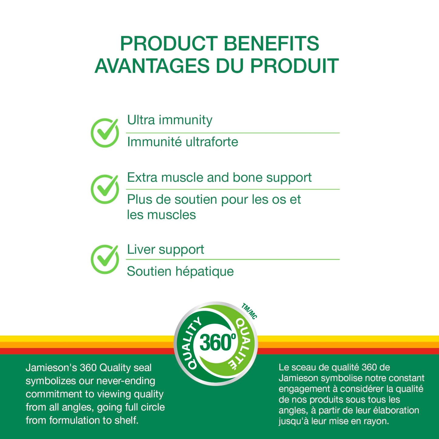 Jamieson 100% Complete Multivitamin Max Strength, with Higher Concentrations of Vitamin B, Vitamin C, and Vitamin D. Supports Immunity, Energy, and Overall Health, Gluten-Free, One Per Day, 115 Caplets - Available at All In One Marketplace Canada