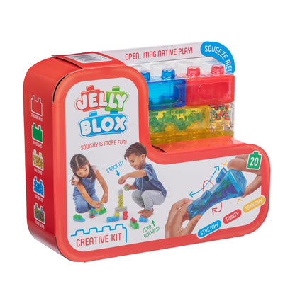 Jelly Blox Creative Kit | Includes 20 Blocks | Toddler & Preschool