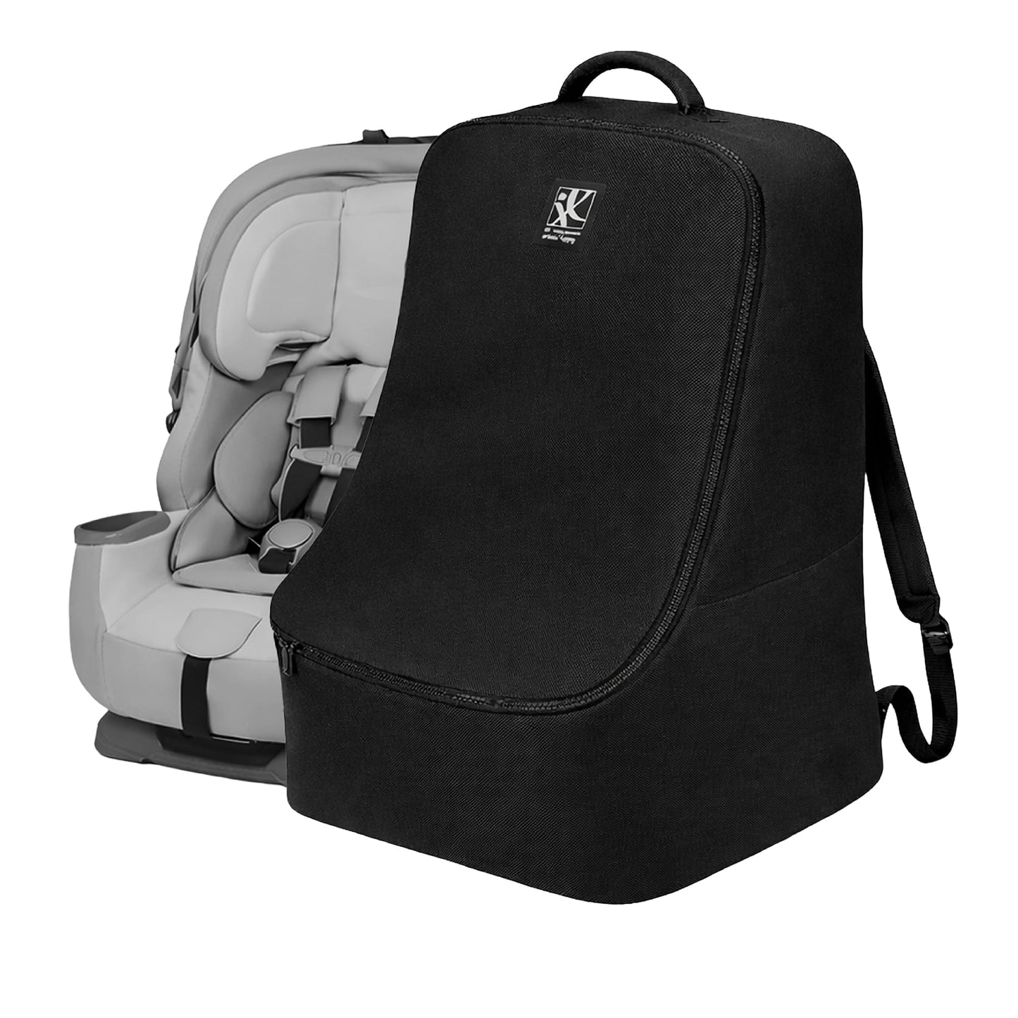 J.L. Childress Padded Backpack Car Seat Bag - Travel Bag for Airplane, Fits Most Baby & Infant Car Seats, Boosters, & Carriers, Airport Accessories for Gate Check or Baggage Check - Ultimate, Black 🍁 All In One Marketplace Canada