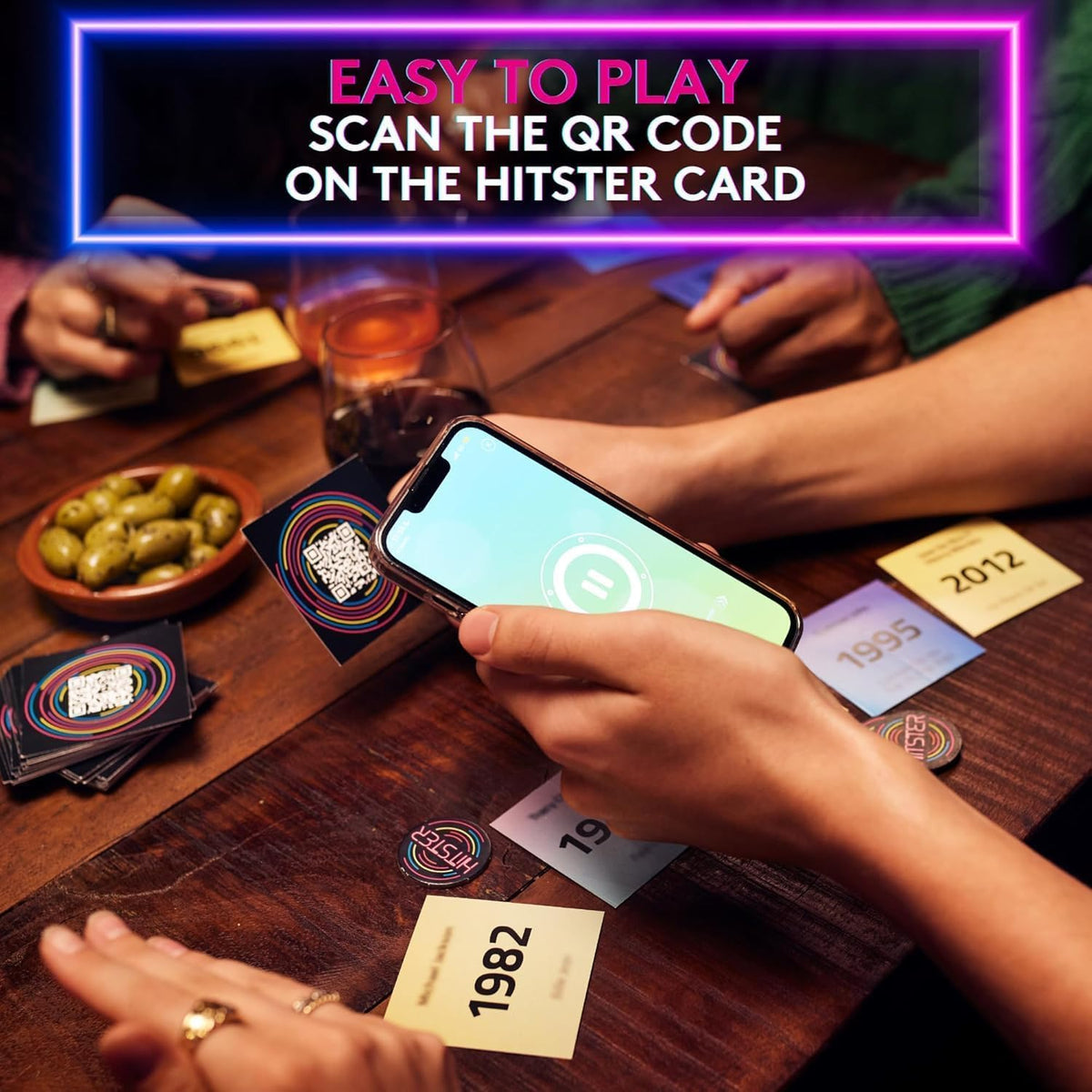 HITSTER - Rouge FM 100% Franco - The Ultimate Music Trivia Party Game for Adults and Families - 154 new French Songs - 2 to 10 Players Ages 16+