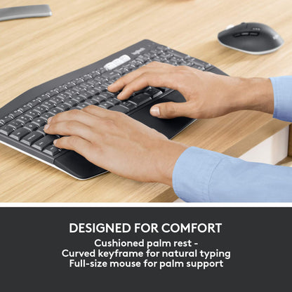 Logitech MK850 Performance Wireless Keyboard and Mouse Combo - Graphite