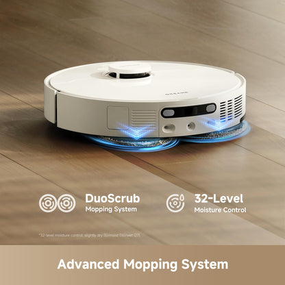 DREAME L40 Ultra Gen 2 Robot Vacuum and Mop with 25,000Pa Suction, Extendable Side Brush and Mop, All-in-One Self-Cleaning Dock, Voice & App Control, White - Available at All In One Marketplace Canada