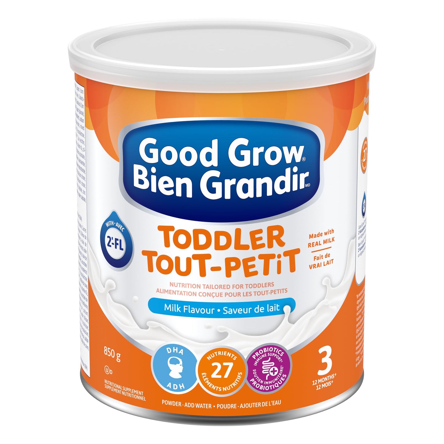 GOOD START Stage 3 Toddler Nutritional Drink, 12+ Months, Milk Flavor, 850g