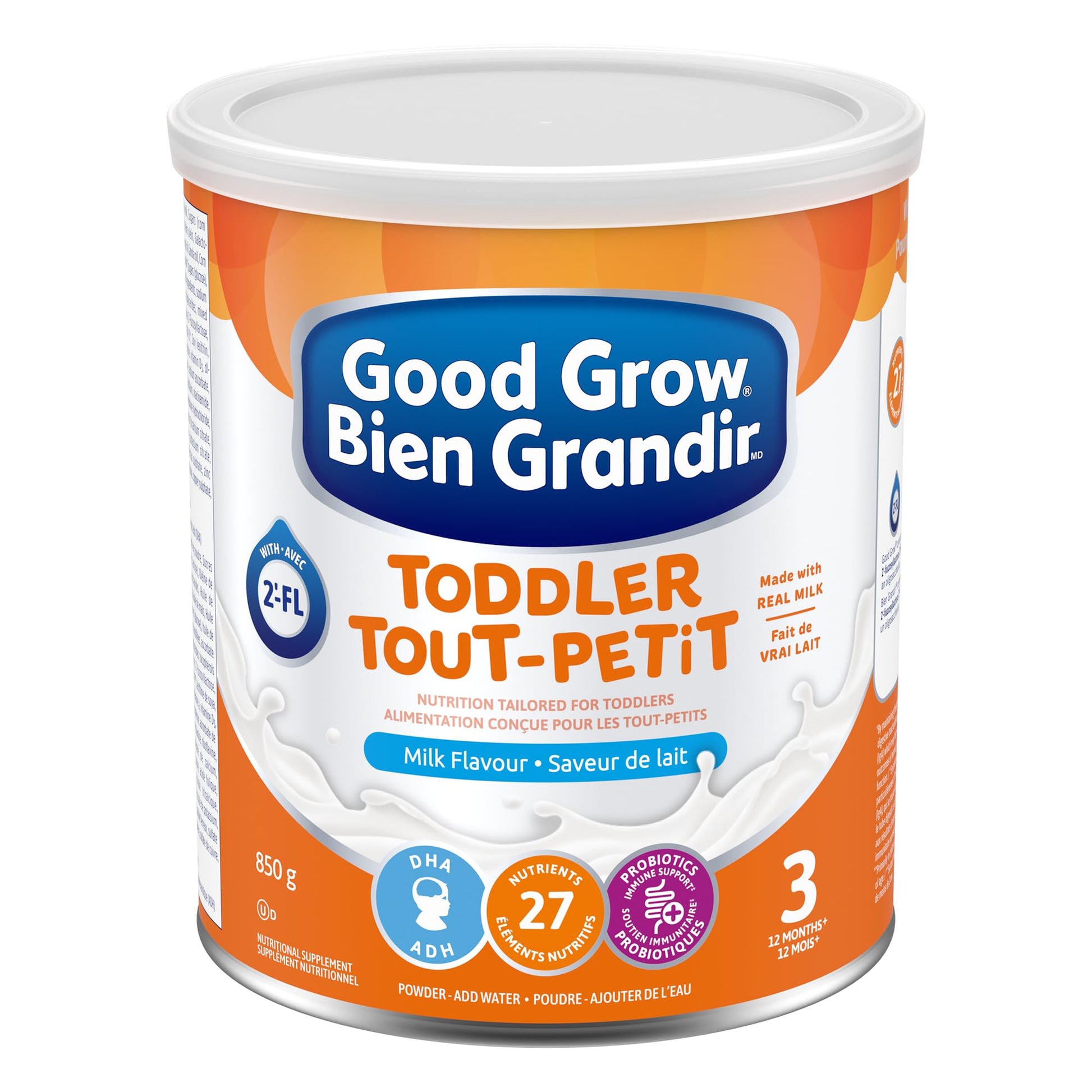 GOOD START Stage 3 Toddler Nutritional Drink, 12+ Months, Milk Flavor, 850g