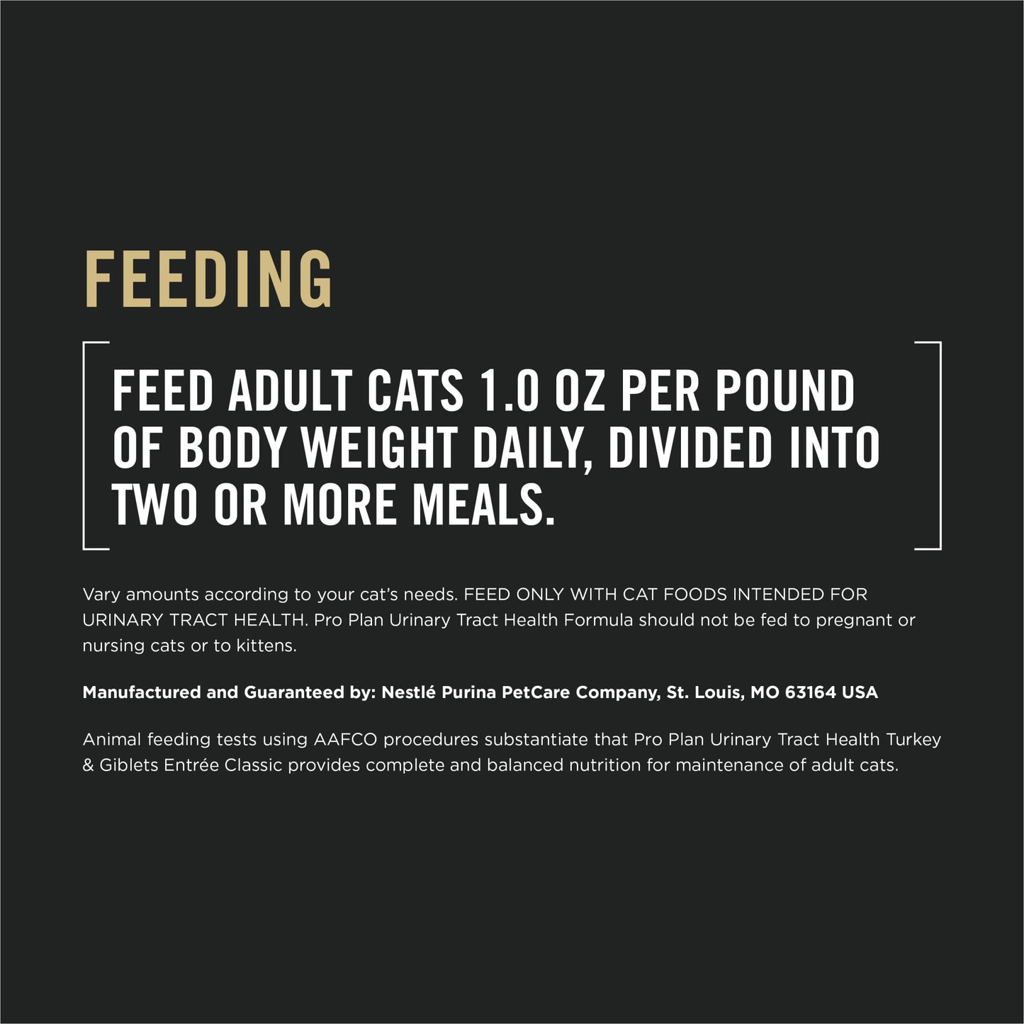 Purina Pro Plan Focus Adult Urinary Tract Health Formula Turkey & Giblets Entree Cat Food (24 Pack), 3 oz 🍁 All In One Marketplace Canada