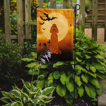 Drapeau de jardin Halloween Caroline's Treasures BB4330GF avec Setter irlandais, petite taille, multicolore