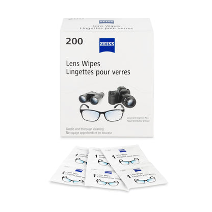 ZEISS Pre-Moistened Lens Cleaning Wipes, 200 Count - Available at All In One Marketplace Canada