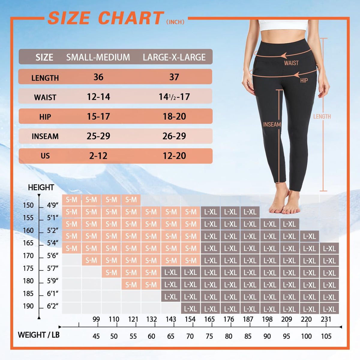 3 Pack Fleece Lined Leggings with Pockets High Waisted Warm Winter Yoga Pants Women Thermal Running Workout Leggings 🍁 All In One Marketplace Canada