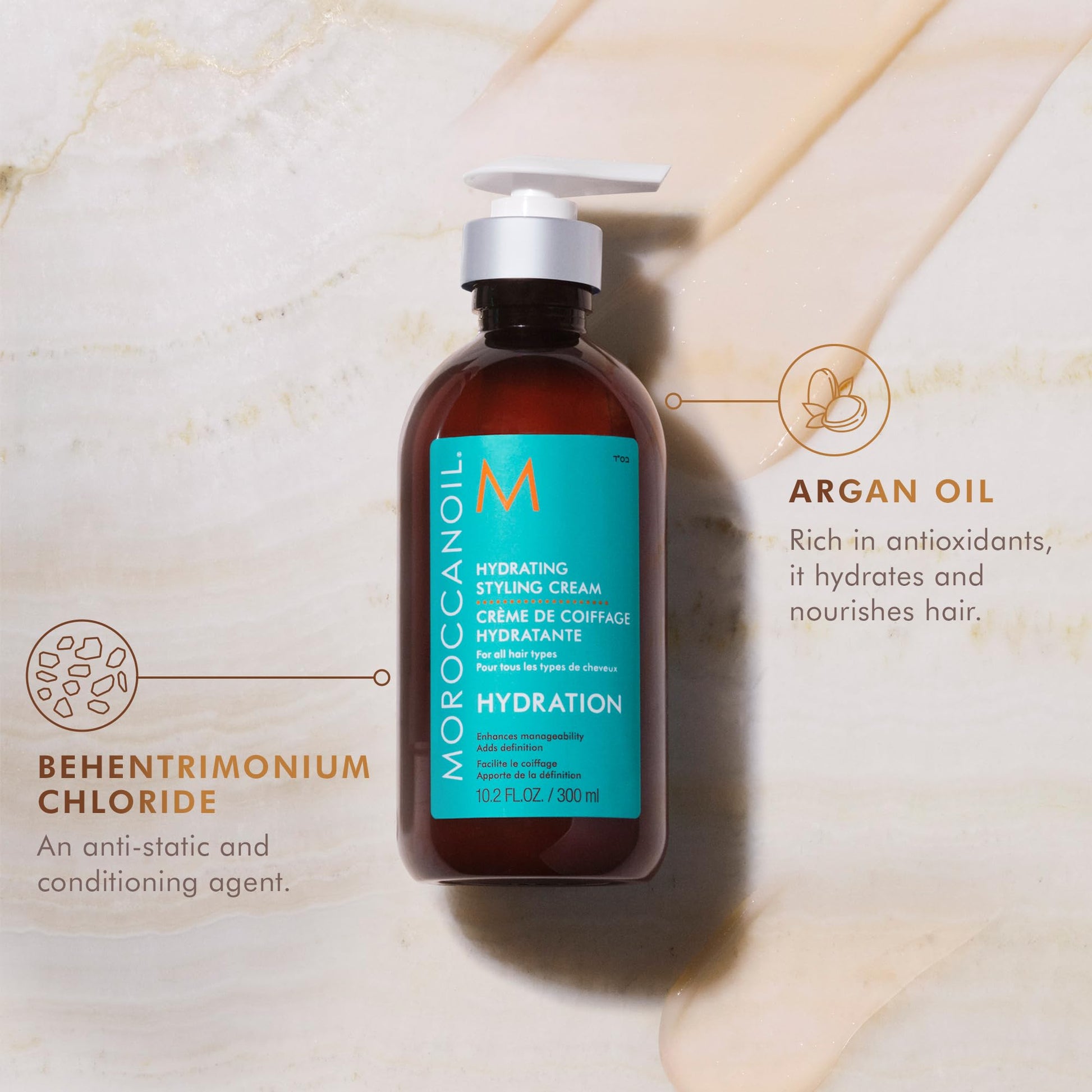 Moroccanoil Hydrating Styling Cream, 10.2 Fl. Oz. - Available at All In One Marketplace Canada