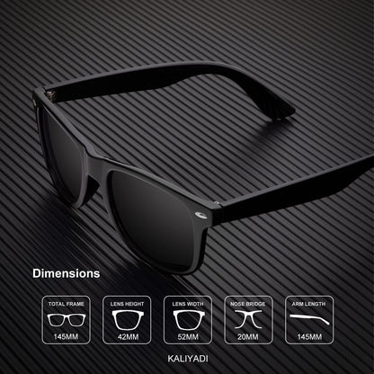 KALIYADI Polarized Sunglasses for Men and Women Unisex Sun glasses UV Blocking Lightweight