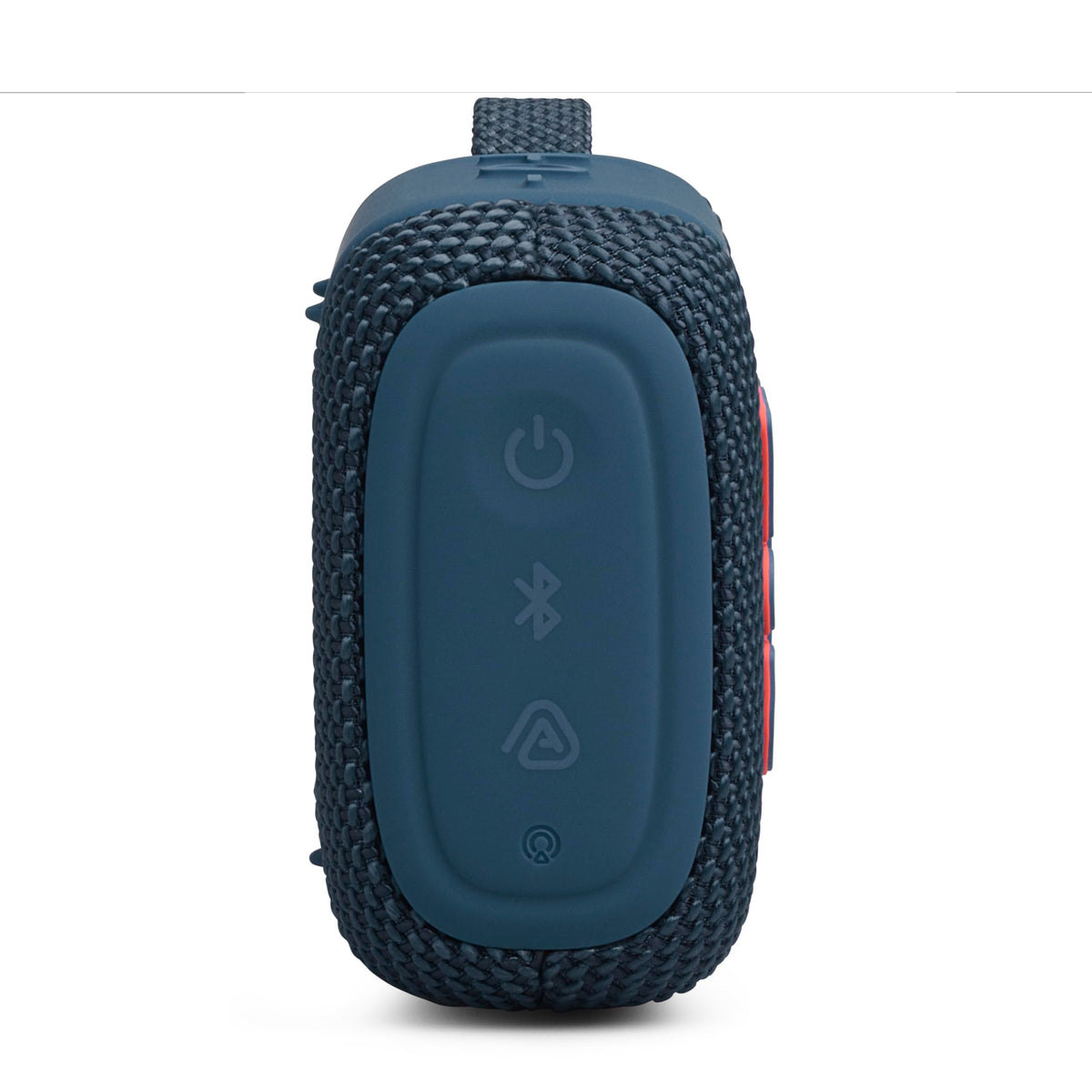 JBL Go 5 - Ultra-Portable Waterproof & Drop-Proof Speaker with JBL Legendary Sound & Ambient Edge Lighting, AirTouch Instant Stereo Pairing or Link Multiple Compatible Speakers via Auracast™ (Blue)