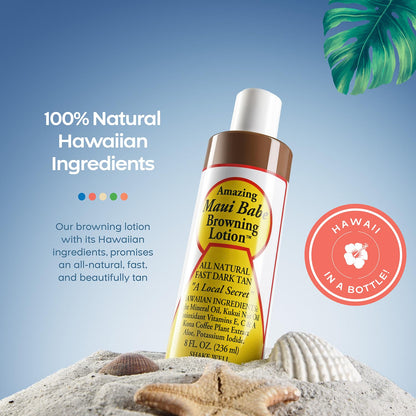 Maui Babe Browning Lotion, 8-Fluid Ounce
