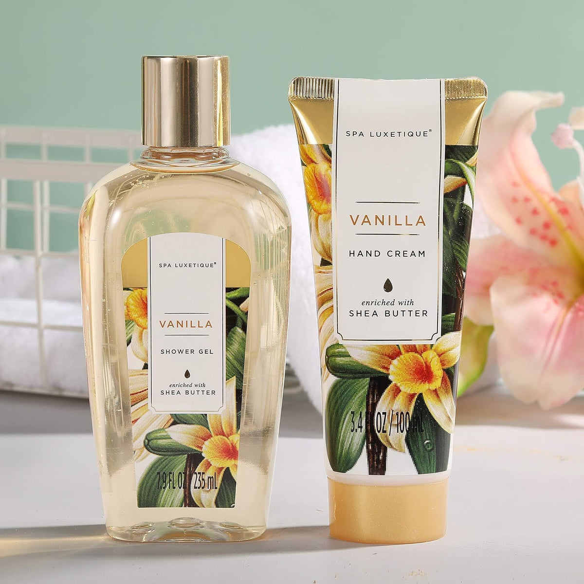 Gift Baskets for Women Spa Luxetique Birthday Gift 15pc Vanilla Gifts Set 🍁 All In One Marketplace Canada